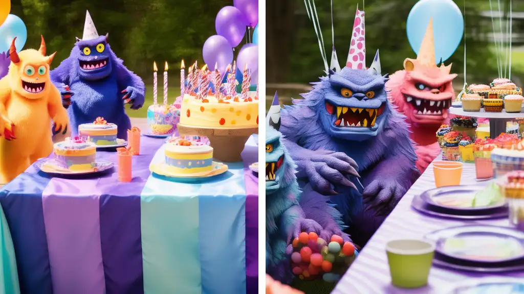 Monster Themed Birthday Parties