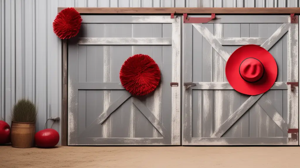 grey-and-red-barn-door-western-diy-party-dcor
