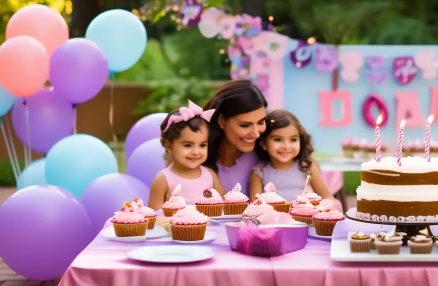 one-year-old-child-birthday-party-celebration-pictures-with-parents-and-complete-theme-176856288
